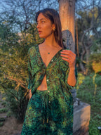 Lounge Trousers - Emerald Jungle