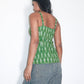Ikat Green Top