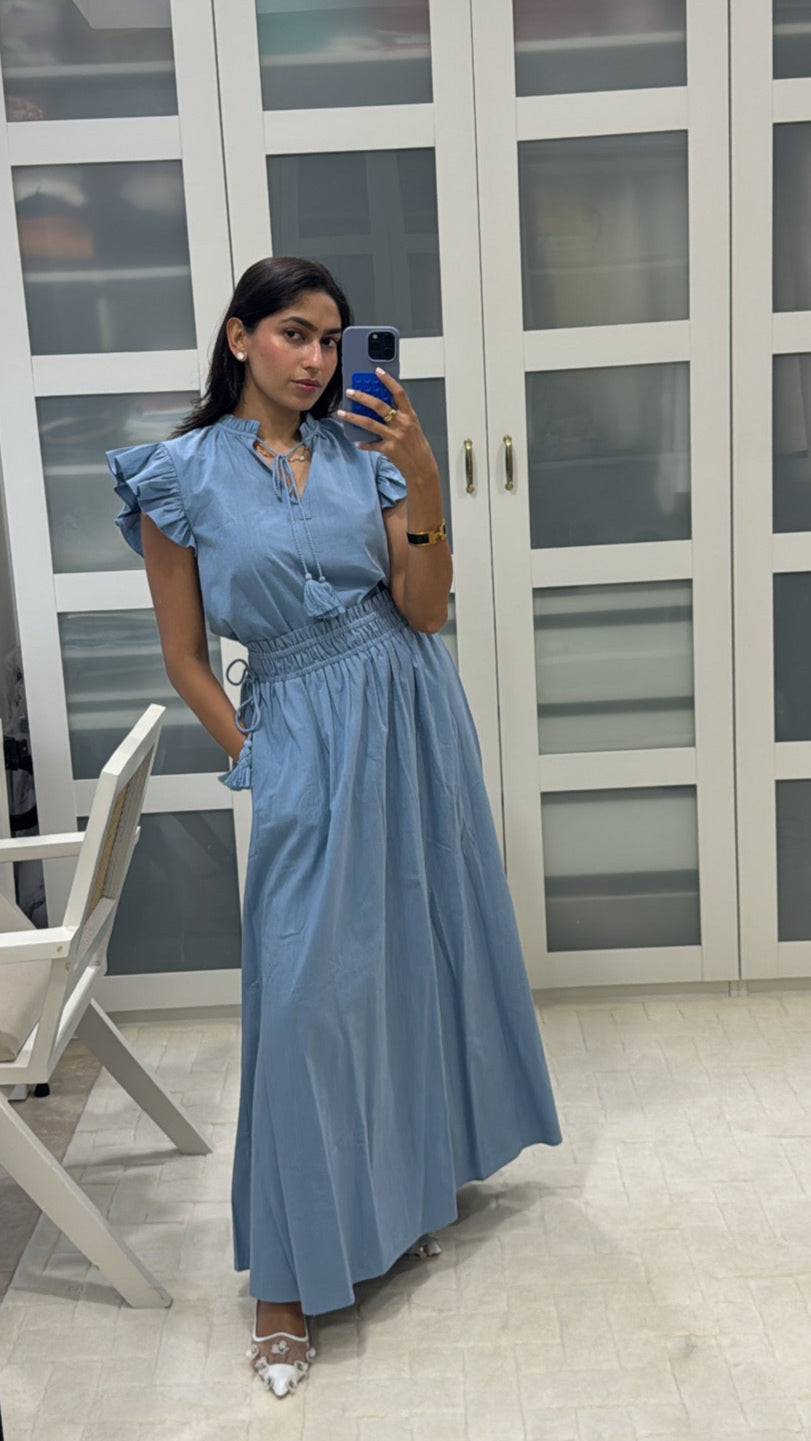 Isha Sutaria in Lane Skirt Co-ord Set