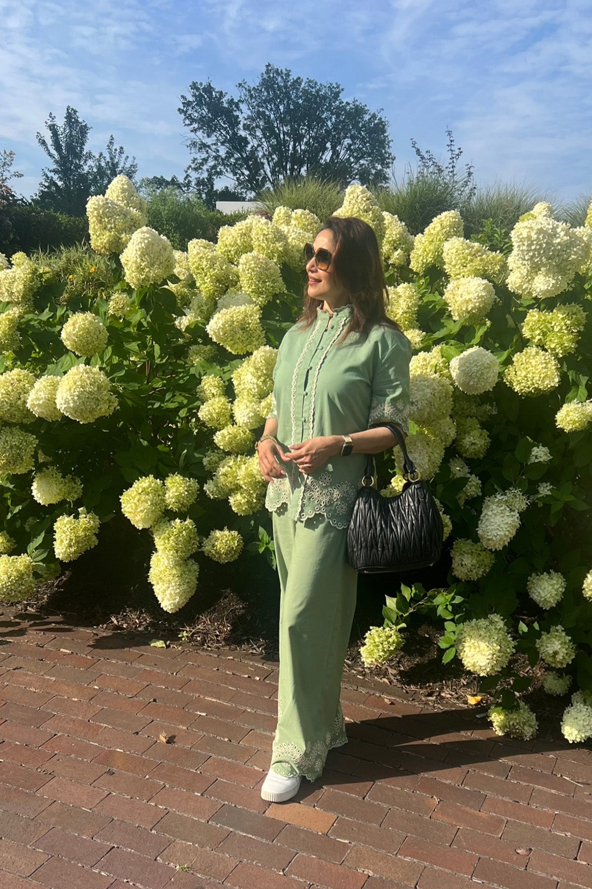 Madhuri Dixit in Caper Co-ord Set