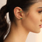 Ear cuffs with Malachite stone