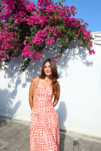 Anshika Verma in Amalfi Midi Dress