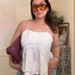 Natasha Patel in Cyprus Blouse