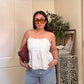 Natasha Patel in Cyprus Blouse