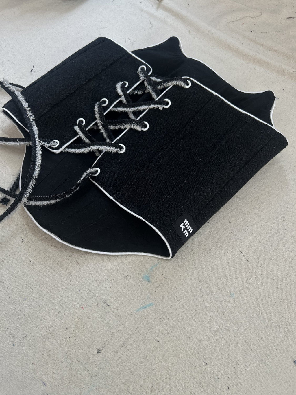 Two Tone Denim Corset