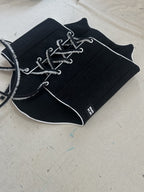 Two Tone Denim Corset