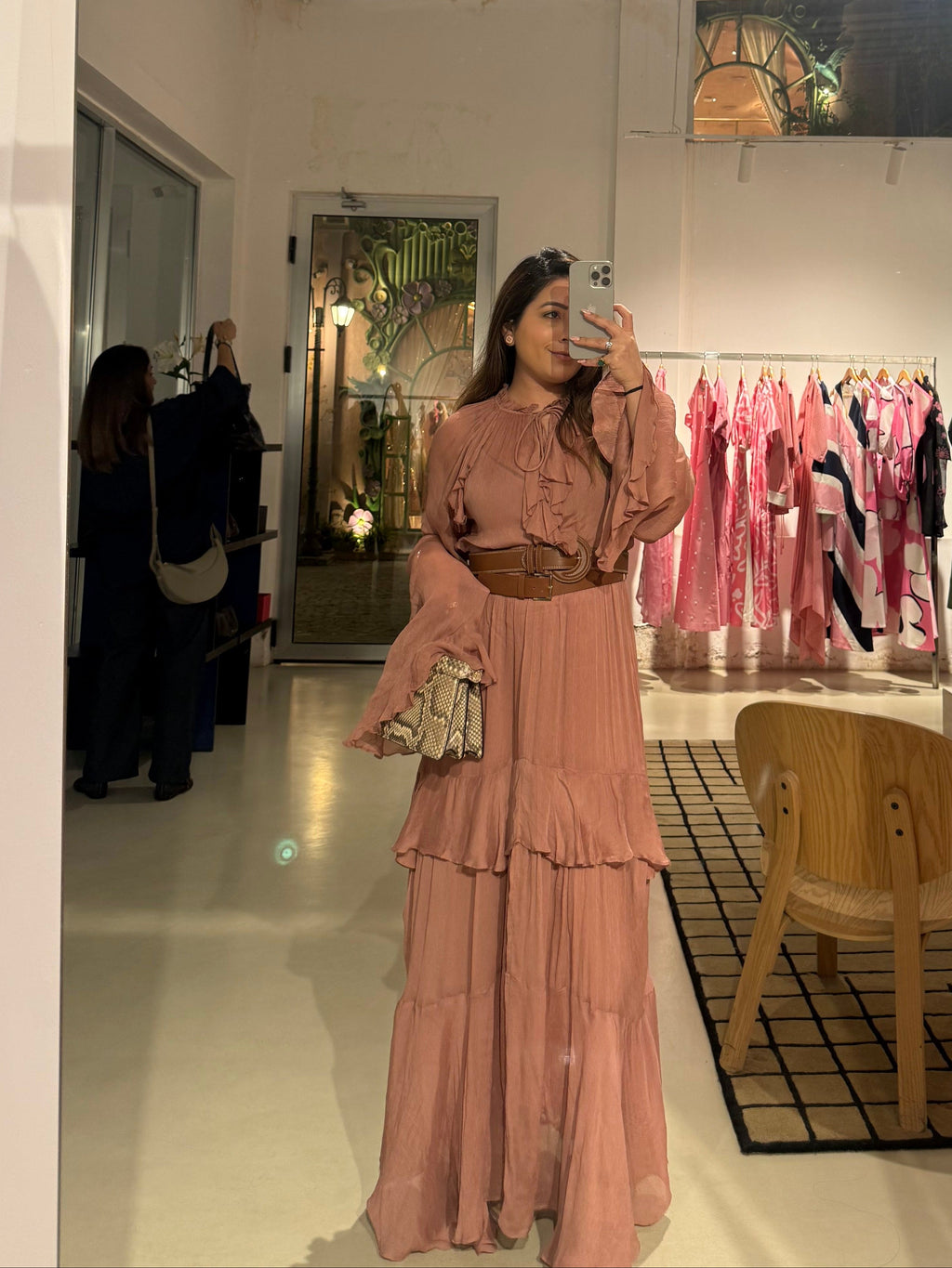 Meghna Pahwa in Delilah Maxi Dress