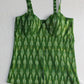 Ikat Green Top