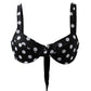 Balconette Underwired Bikini Top - Noir Dot