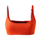 Bandeau Bikini Top - Orange