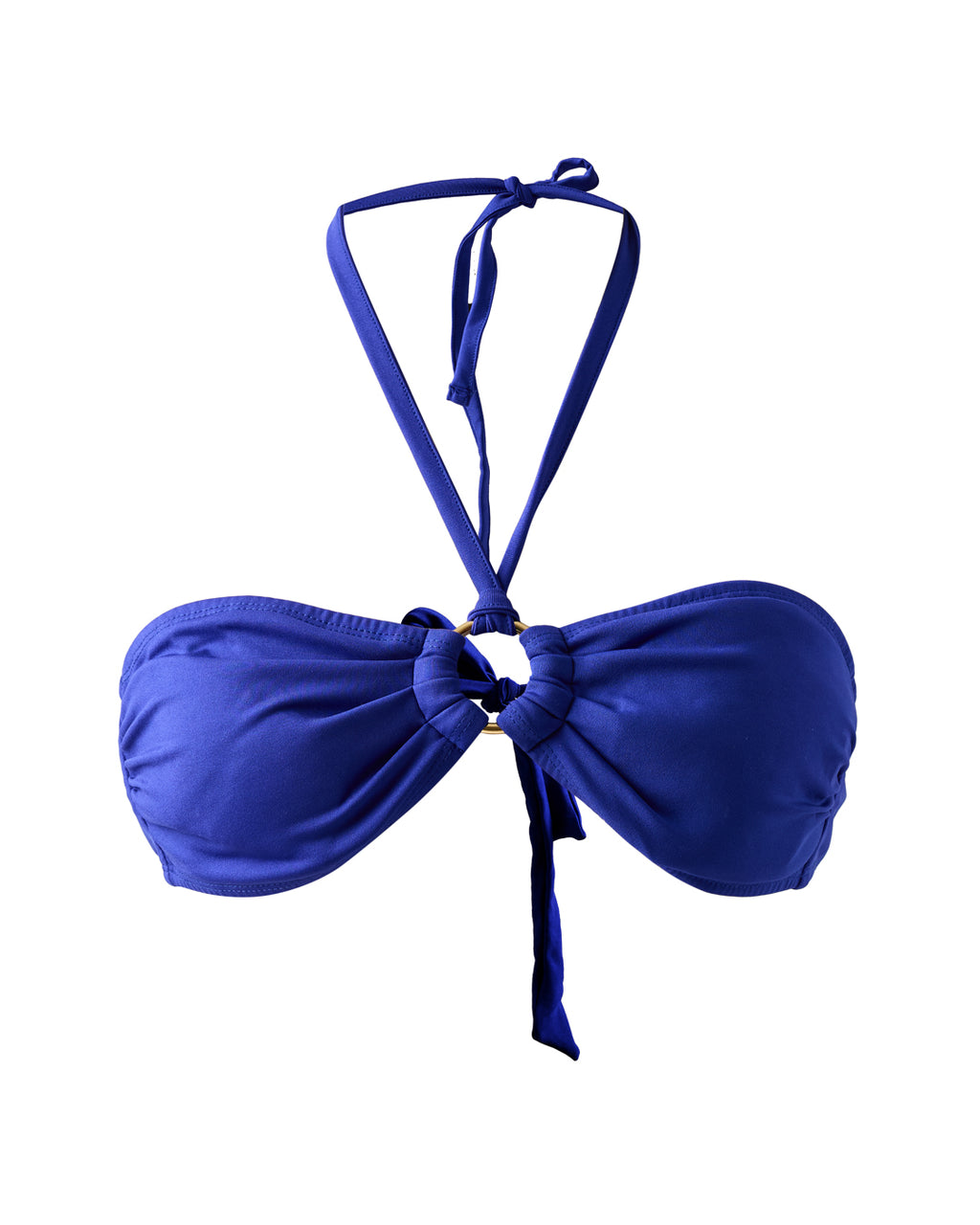 Ring Bikini Top (with Removable Halter Straps) - Royal Blue
