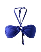 Ring Bikini Top (with Removable Halter Straps) - Royal Blue