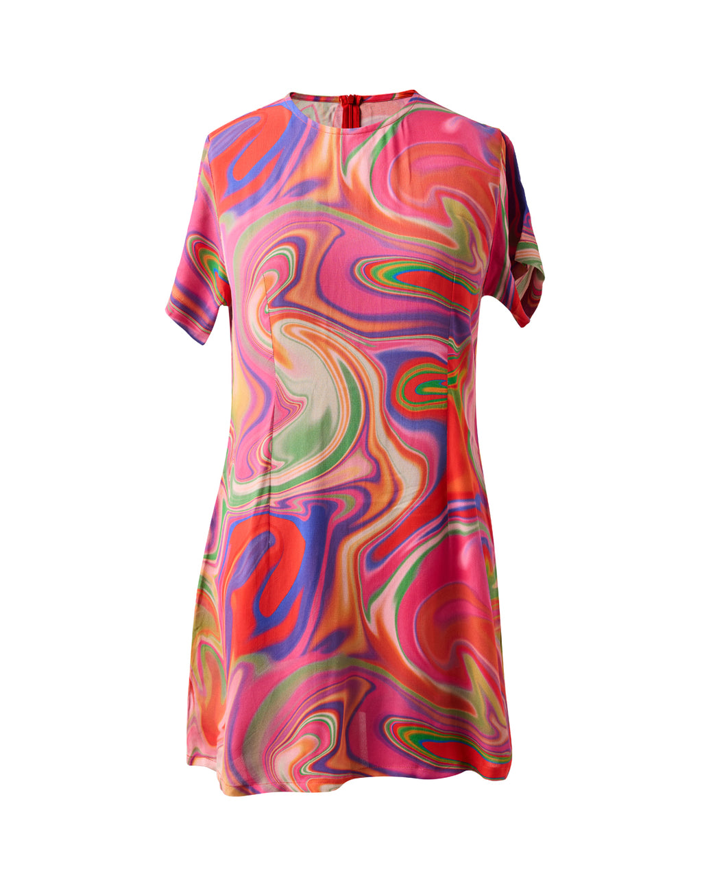 Shift Dress - Candy Wave