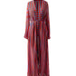 Kaftaan with Drawstring Waist - Candy Stripes