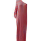 One Shoulder Dress - Candy Stripes