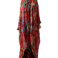 Cayenne Wave Front Open Kaftaan