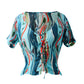 Cosmic Wave Four Tie Top