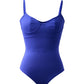 Underwired and Padded One Piece Swimsuit- Royal Blue