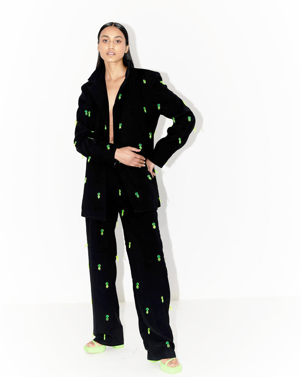 Jellyfish Unisex Blazer and Pants Set