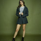 Unfinished Cropped Blazer