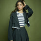 Unfinished Cropped Blazer