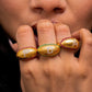 Eclipse Letter Ring