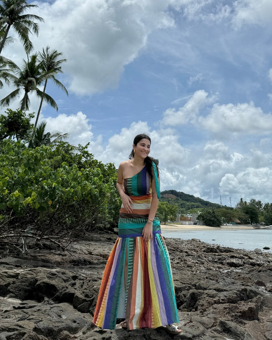 Lumi Dress in Tramonto Print