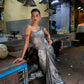 SILVER SHIMMER SAREE