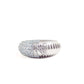 Half & Half Letter Ring