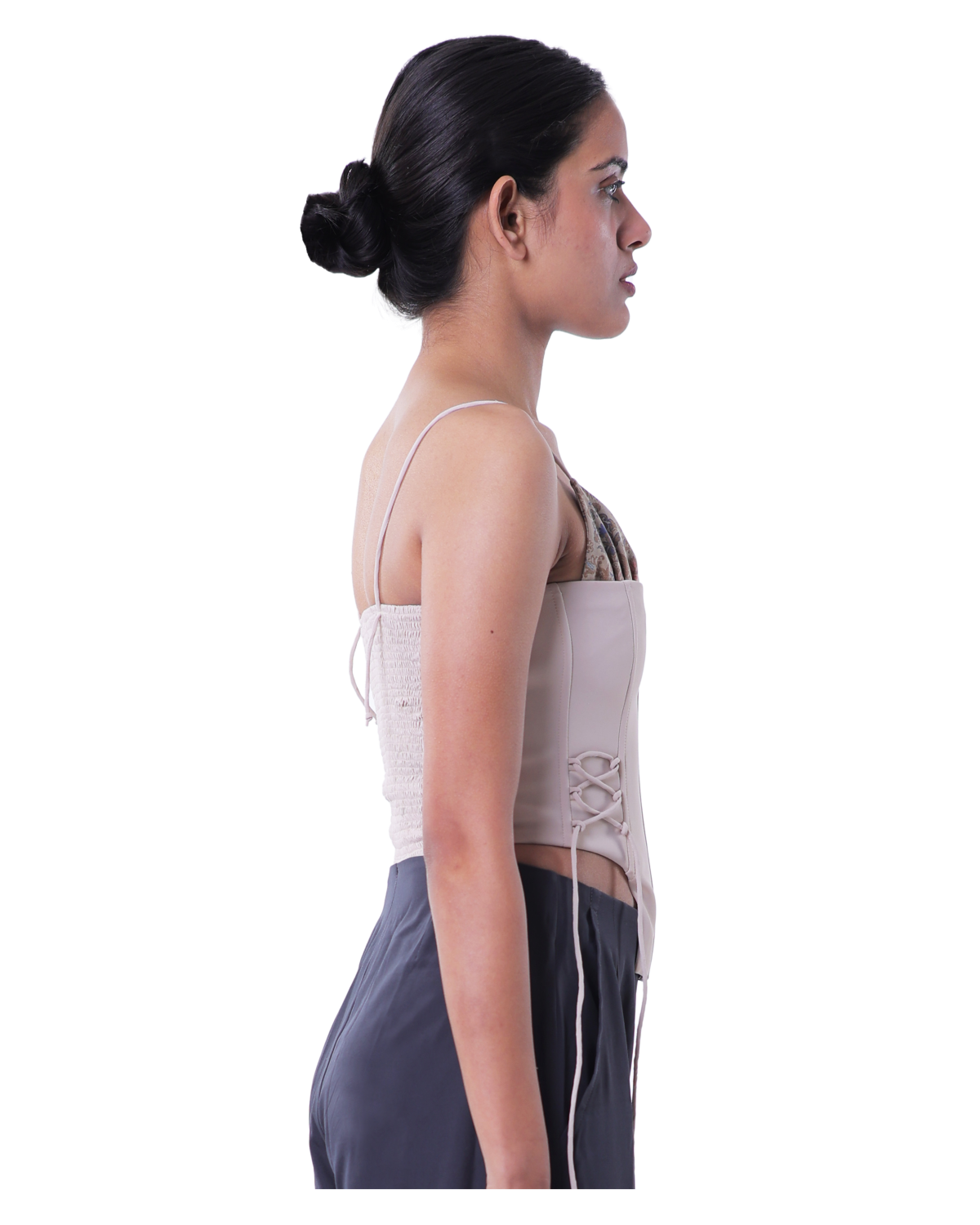 Bunny Ears Corset - Cream