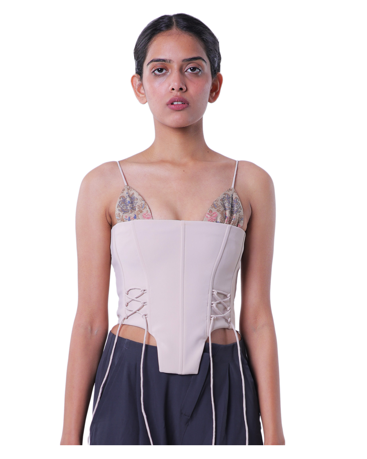 Bunny Ears Corset - Cream
