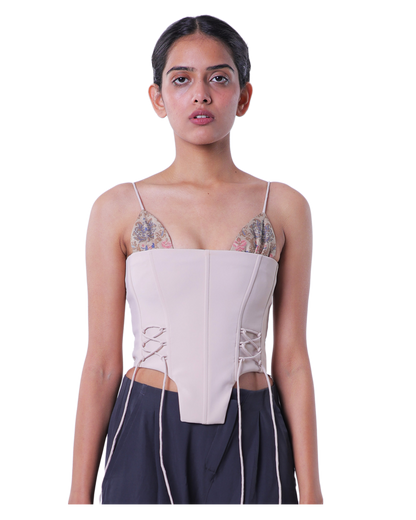 Bunny Ears Corset - Cream