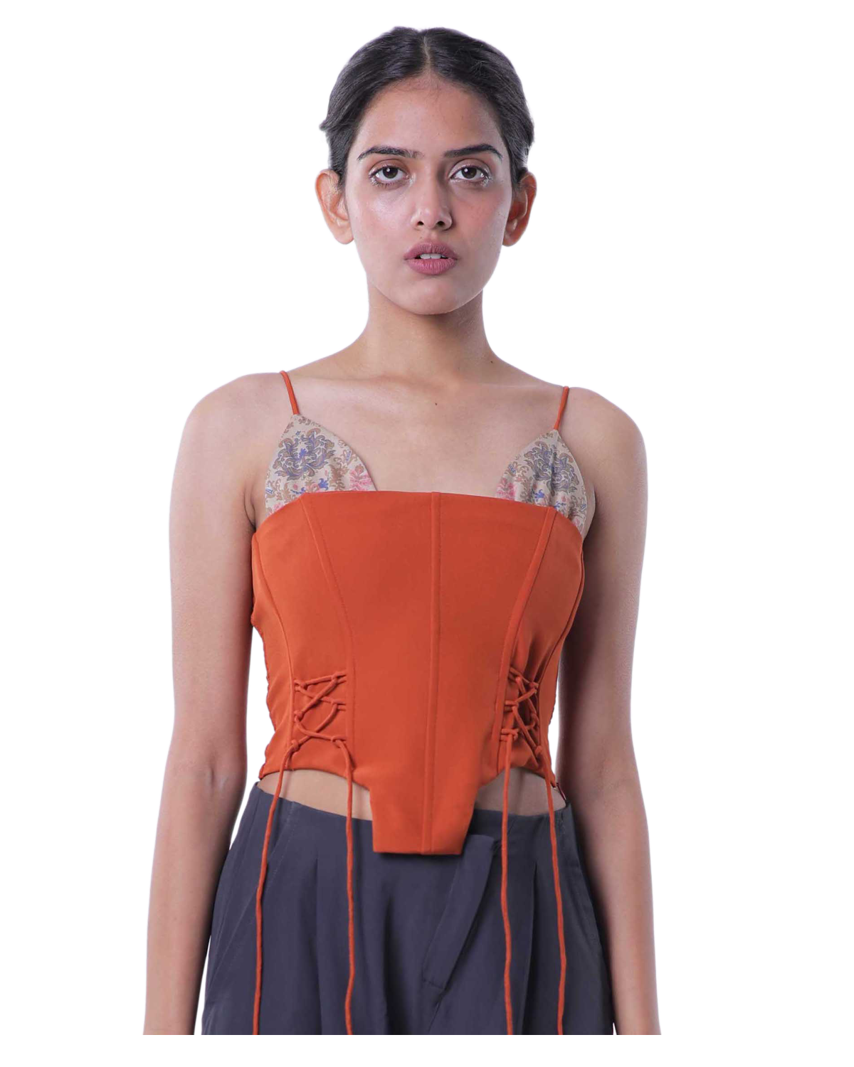 Bunny Ears Corset - Rust