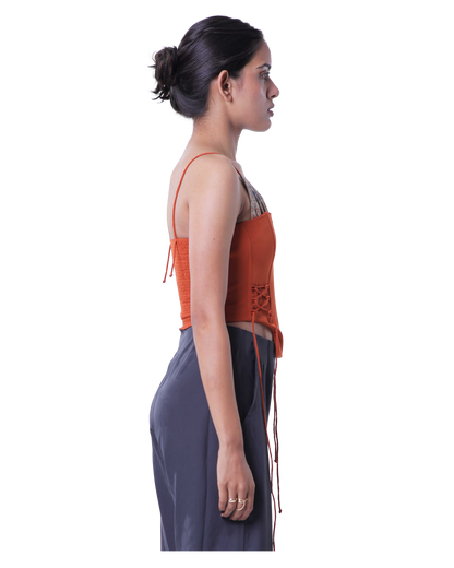 Bunny Ears Corset - Rust