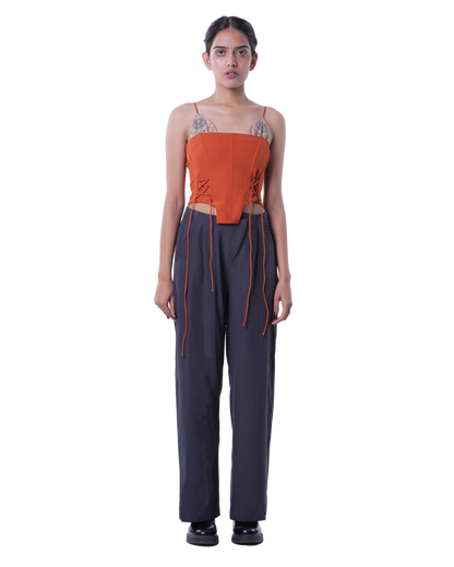 Bunny Ears Corset - Rust
