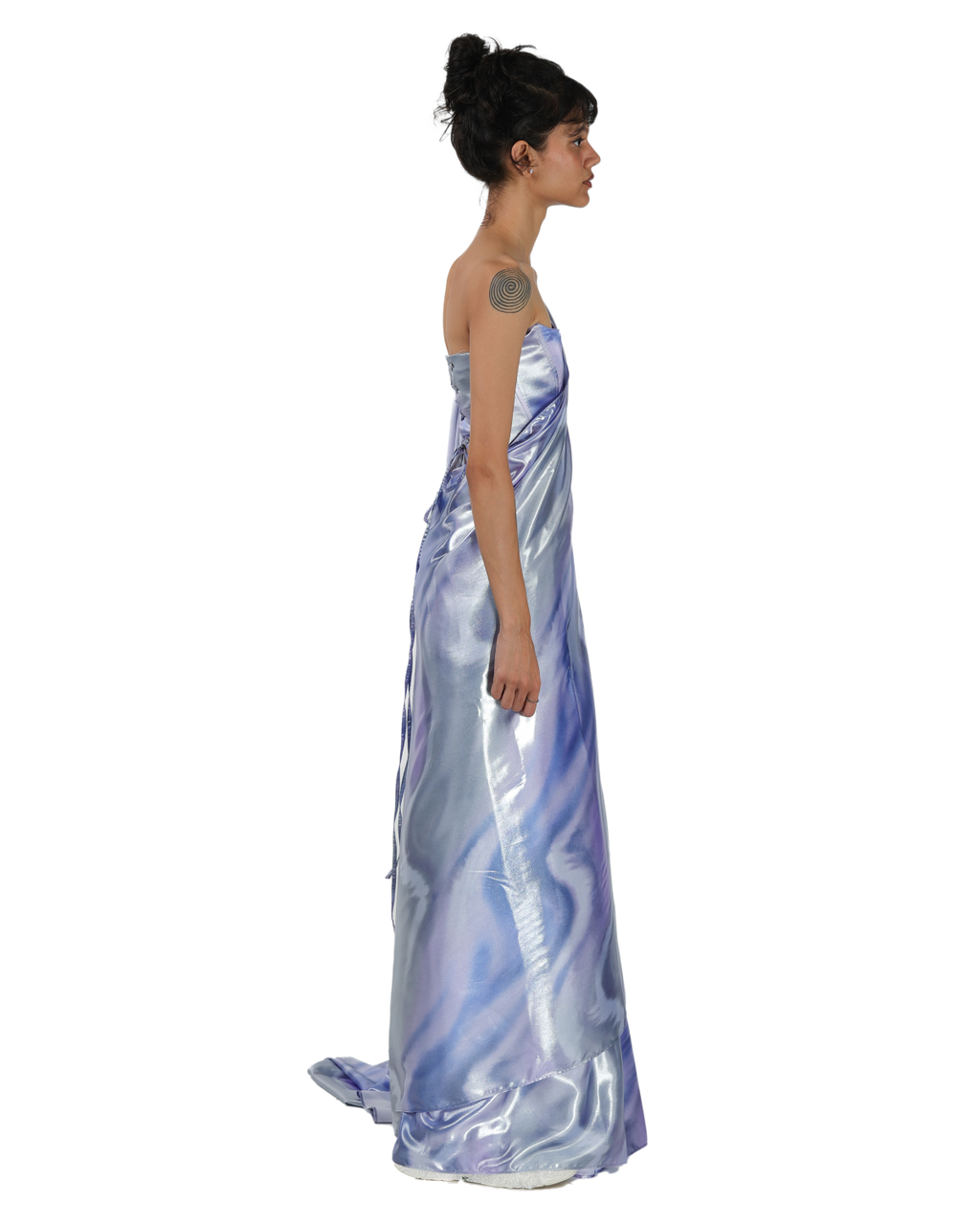 Ocean Wave Saree