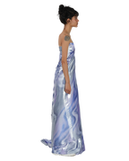 Ocean Wave Saree