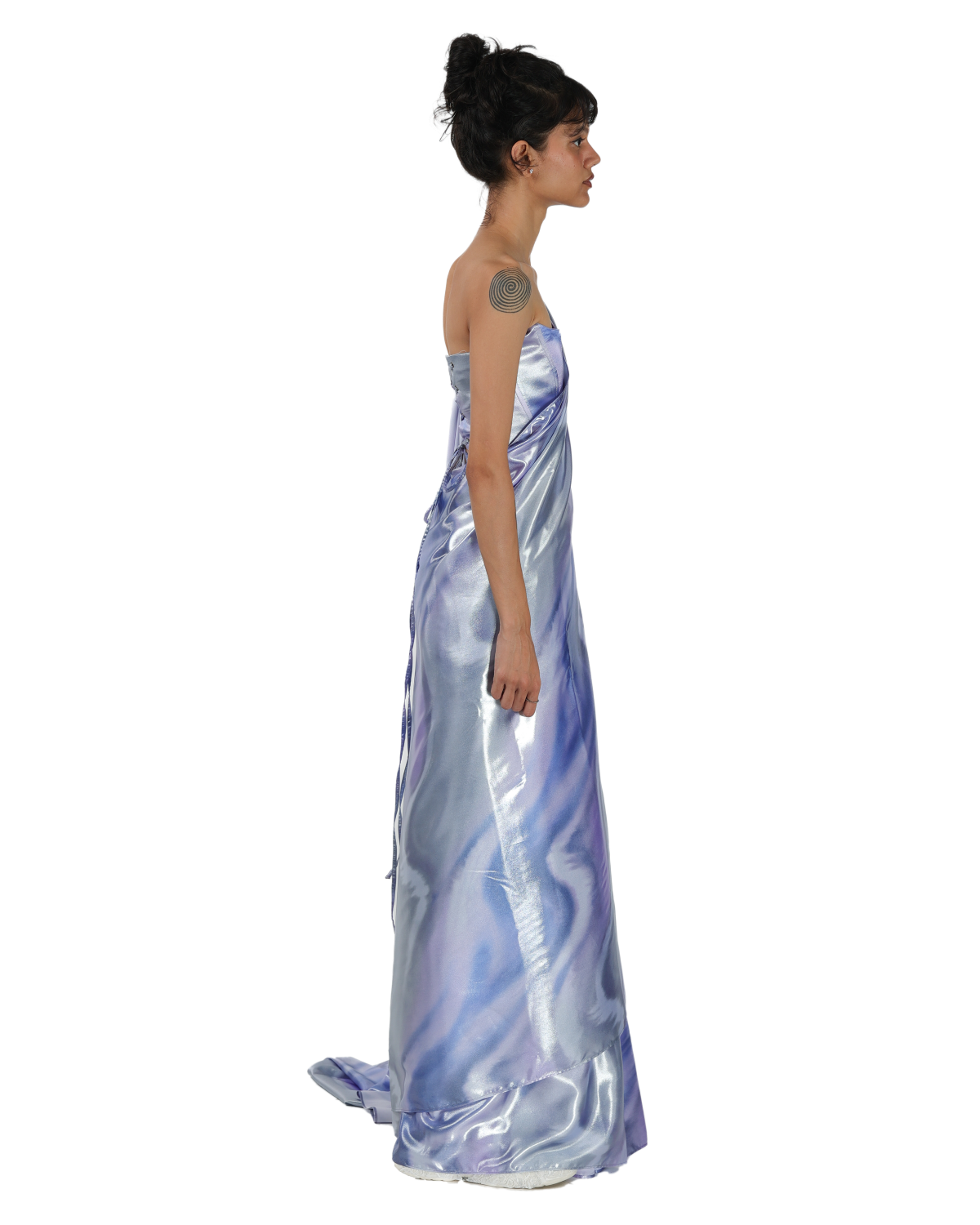 Ocean Wave Saree