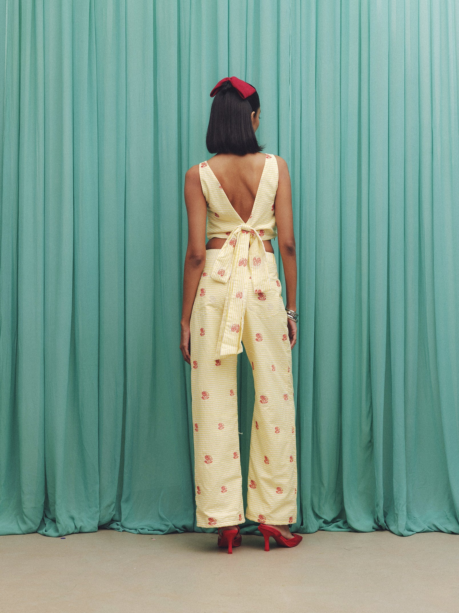 Amalfi Co-ord Set: Yellow