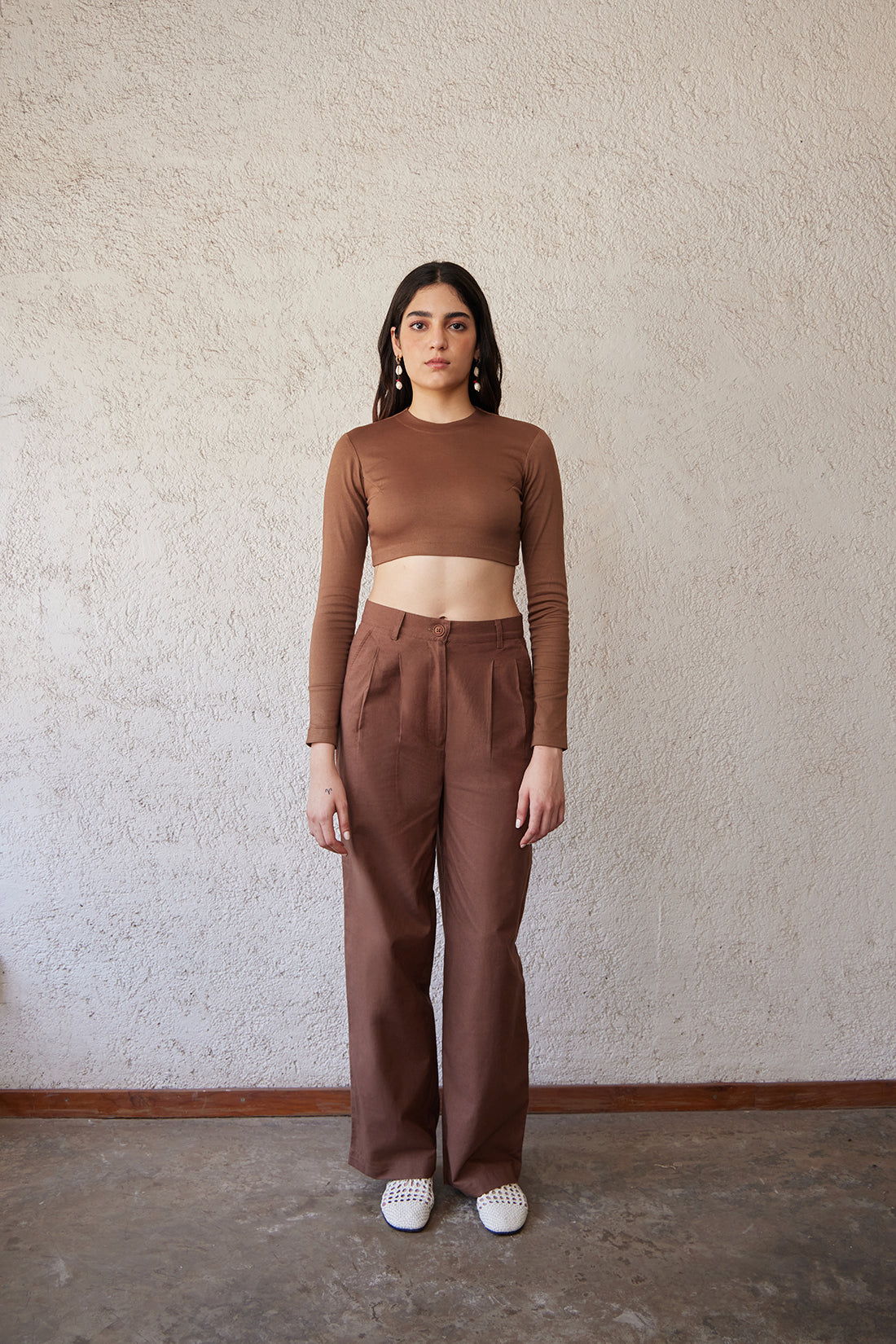 DOWNTOWN PANTS IN COCOA