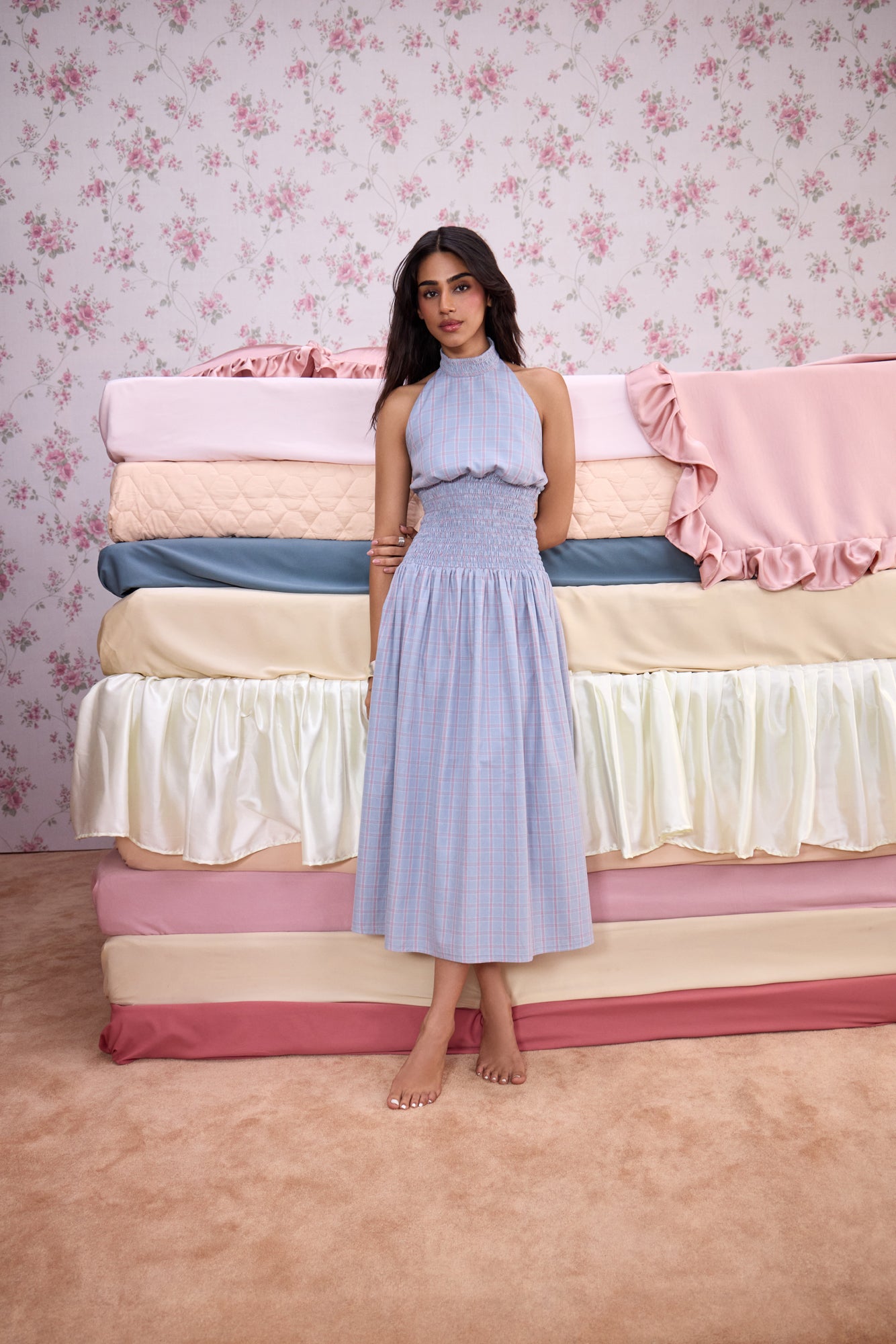 HALTER DRESS