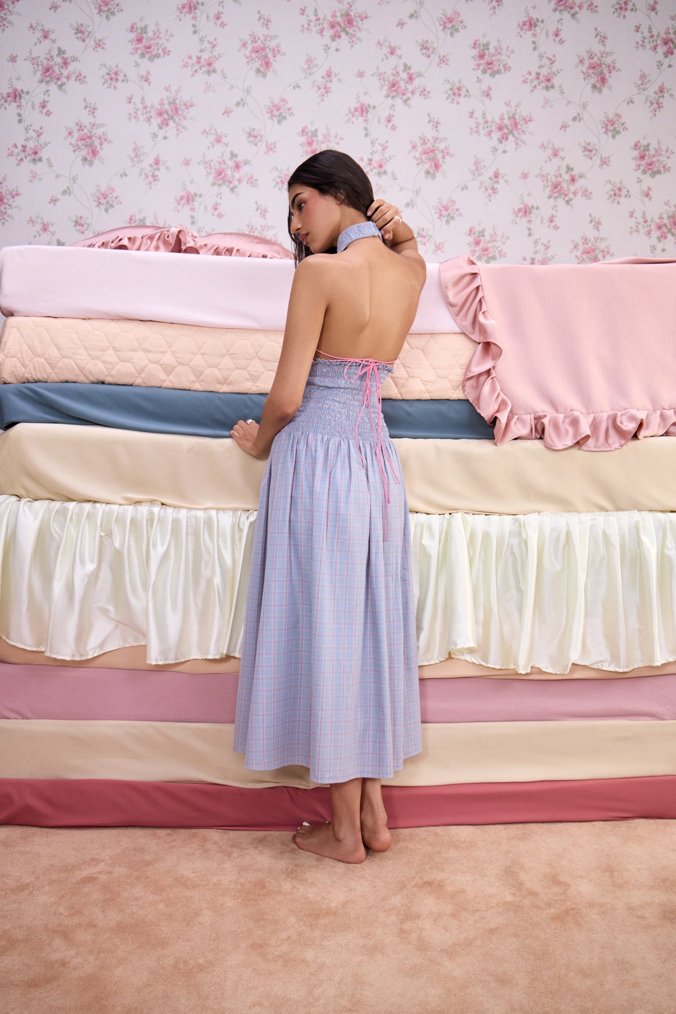 HALTER DRESS