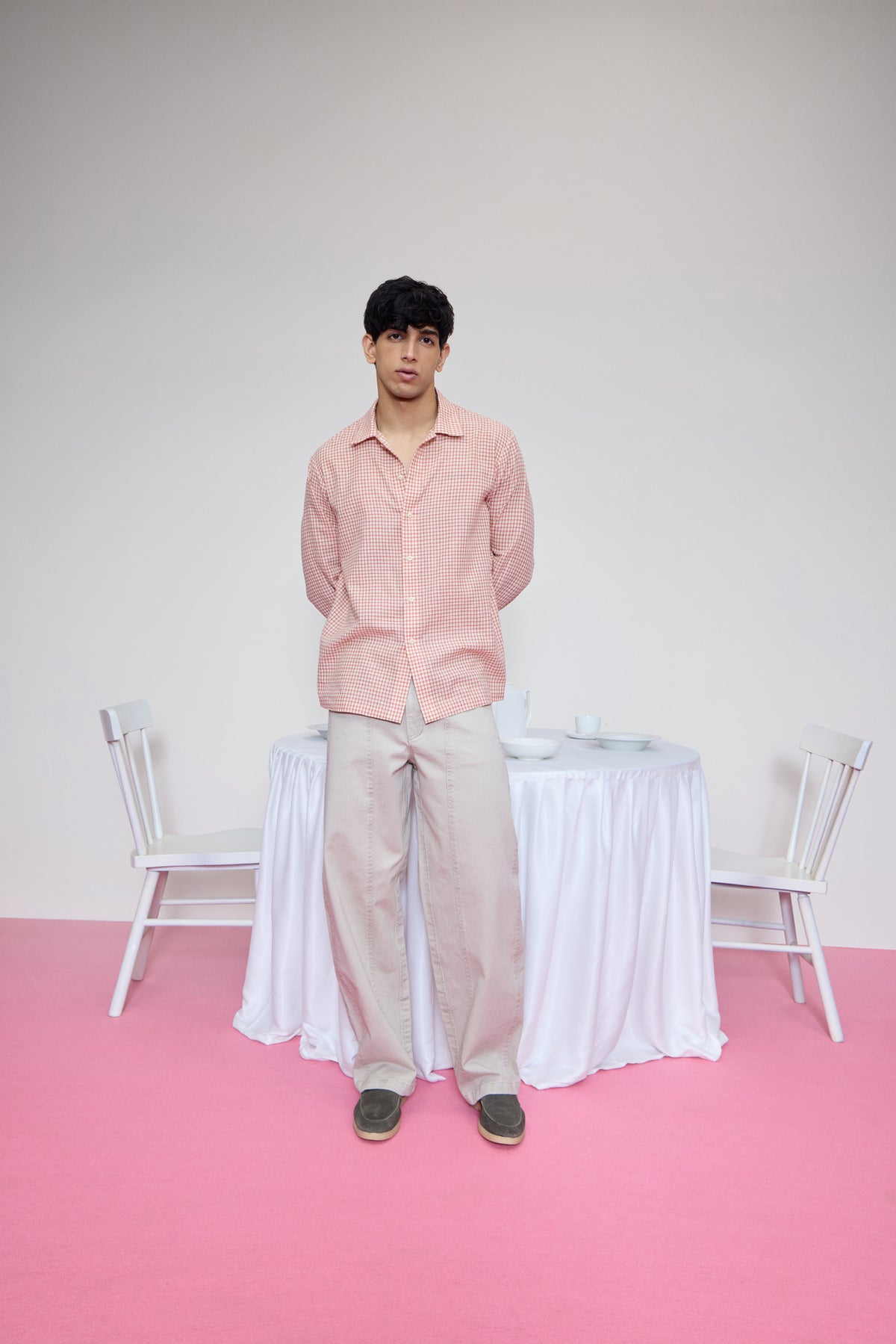 MICRO CHECK SHIRT