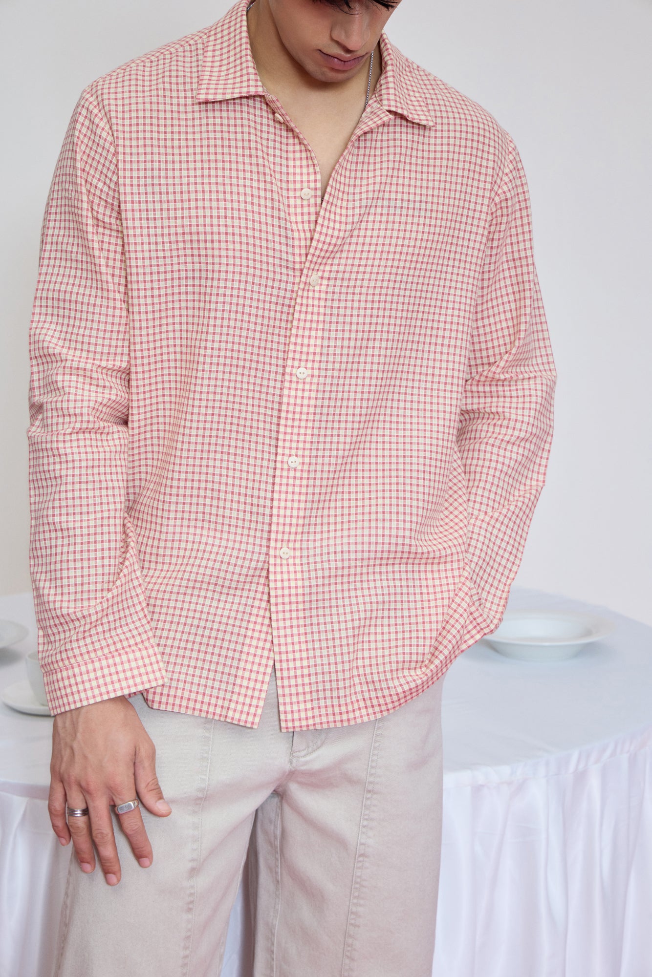 MICRO CHECK SHIRT