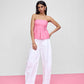 BOX PLEAT TOP (PINK)