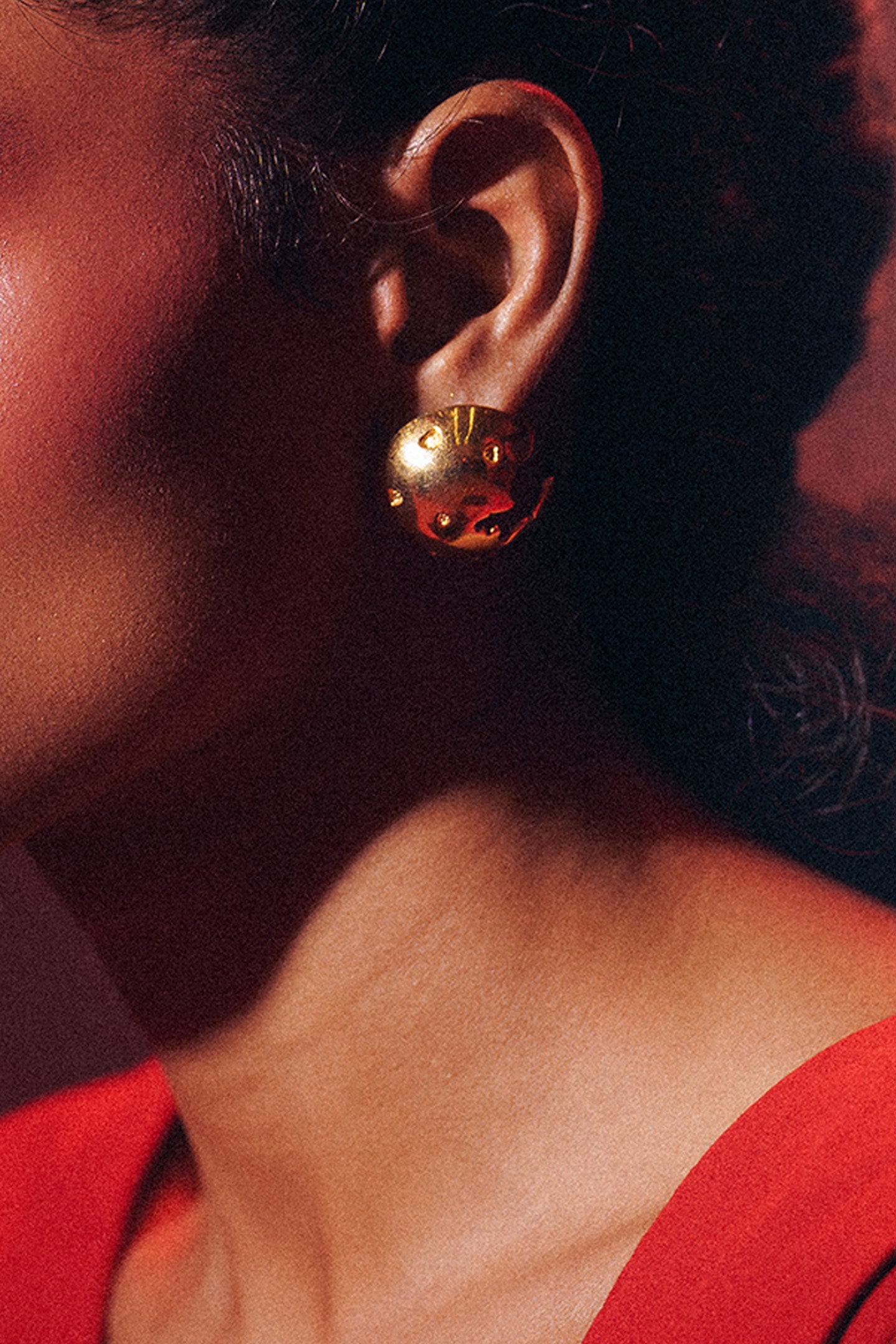 PALLAS BOLD STUDS Gold