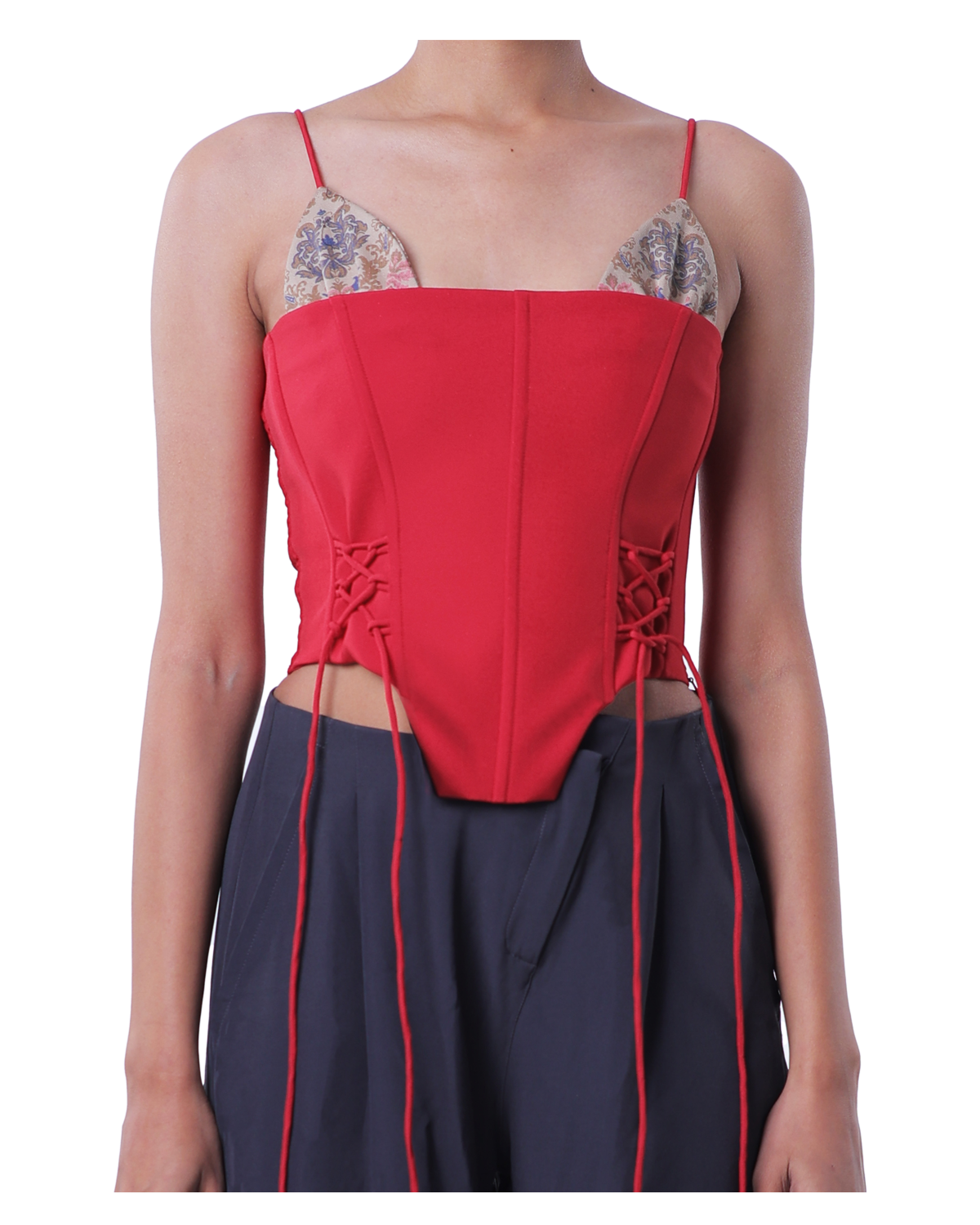 Bunny Ears Corset - Red