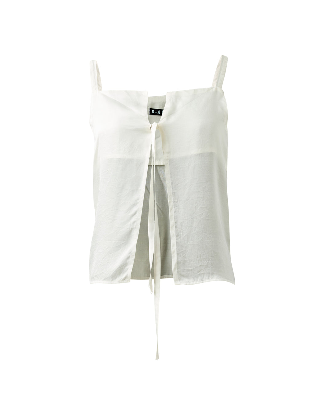 Silky Collar Slip Top