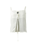 Silky Collar Slip Top