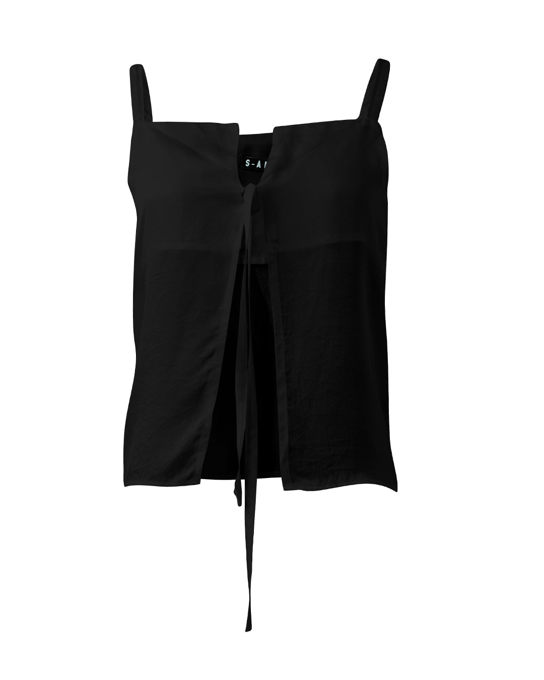 Silky Collar Slip Top